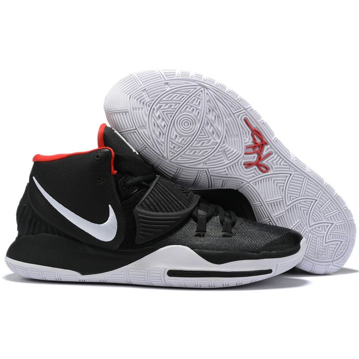 nike kyrie 6 black and white
