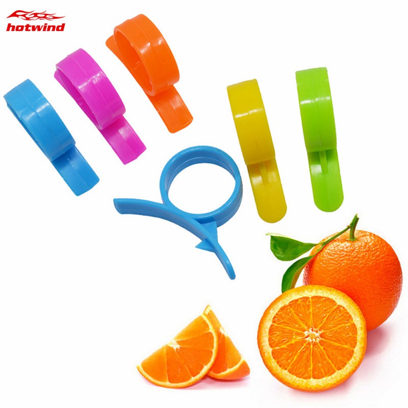 orange fruit peeler