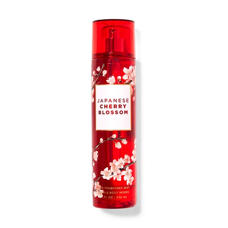 BATH AND BODY WORKS FINE FRAGRANCE MIST JAPANESE CHERRY BLOSSOM (236ml