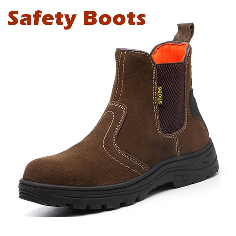 boots with steel plate
