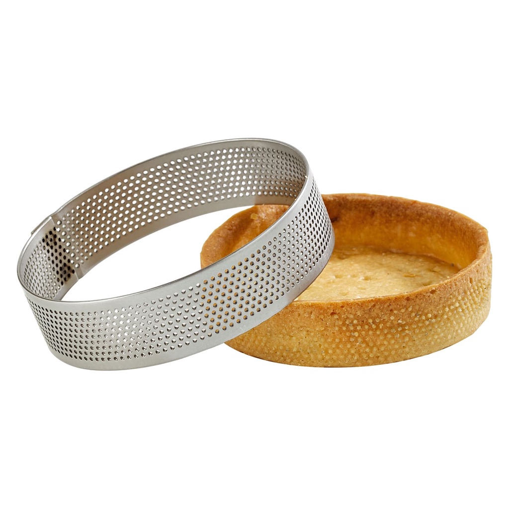 6cm/8cm Stainless Steel Round Lemon Meringue Tart Ring/Dessert Tart Mould/Circular Tart Ring Tower Pie Cake Mousse