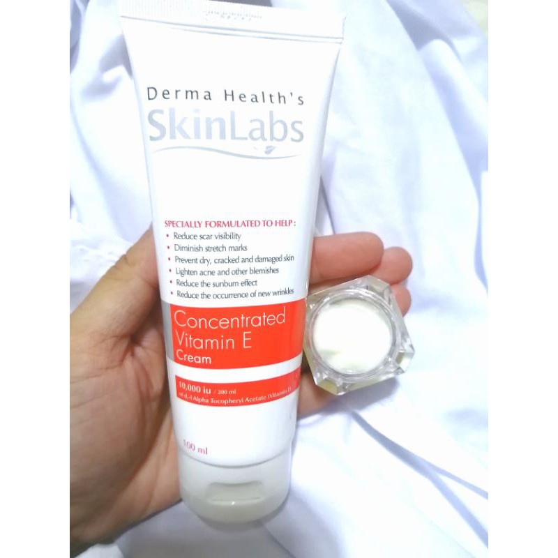 Krim Vitamin E 5G PERCUBAAN Sesuai untuk sunburn, stretch mark, kulit