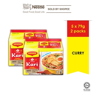 MAGGI 2 Minute Curry (79g x 5 Packs x 2)