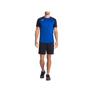 Asics Court Ss T-Shirt Unisex Other Indoor Sport Top (Blue)