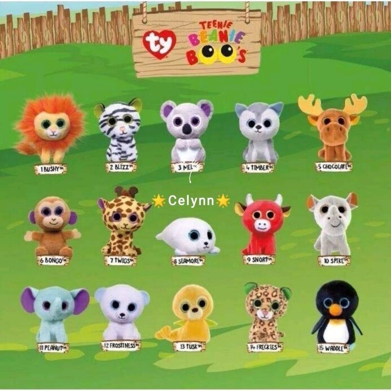 Mcdonalds Happy Meal Toys Ty Beanie Boos Mcdonalds 2018 Happy Meal