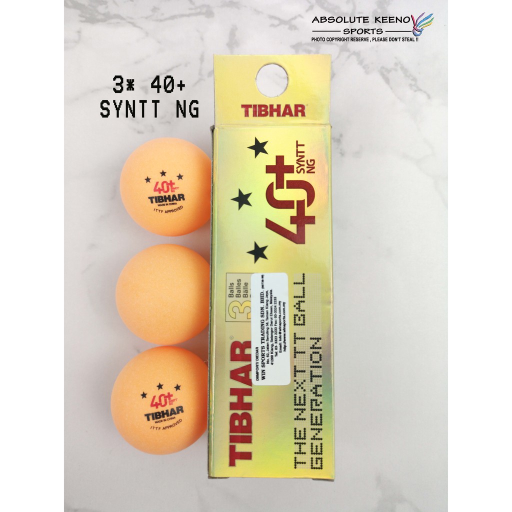 Balls Syntt Table Tennis Ball Tibhar 3 Stars 40 Sale Table Tennis Ping Pong