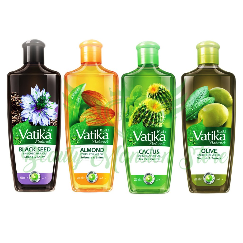 Vatika Naturals Enriched Hair Oils 200ml Shopee Malaysia