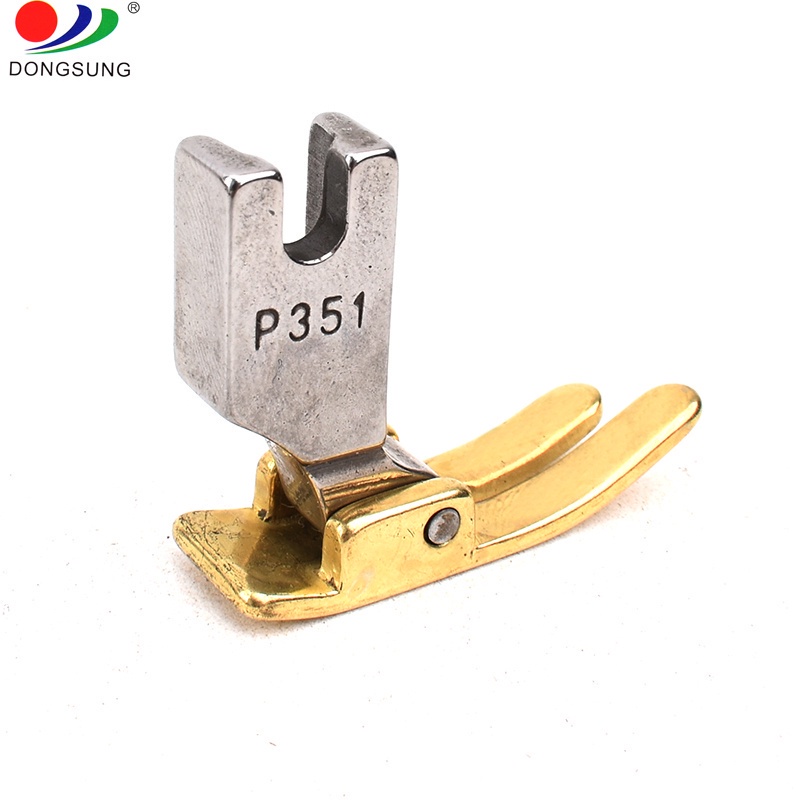 Industrial sewing machine steel presser foot for single needle