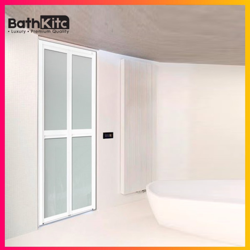 CLEAR PANEL Bathroom or Toilet Bi Fold door Multiple CLEAR PANEL Bathroom or Toilet Bi Fold door Multiple