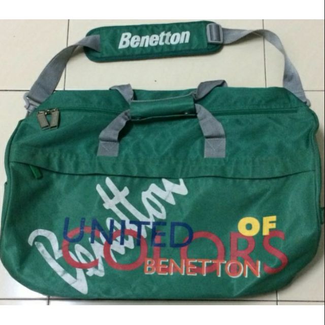 benetton duffle bag