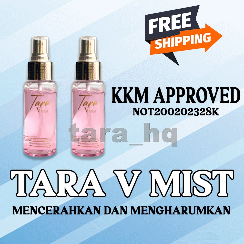 Tara Wellness V Mist by Nora Danish #readystock #postage everyday #instant tight #missVketat