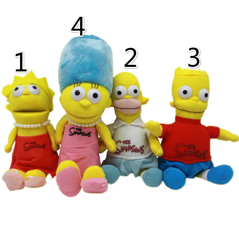 bart simpson stuffed animal