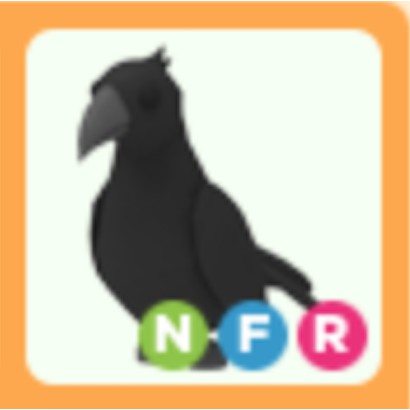 Adopt Me Legendary Neon Fly Ride Crow Nfr Shopee Malaysia