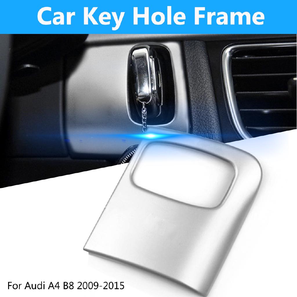 1pcs Interior Middle Console Key Hole Frame Cover Trim For