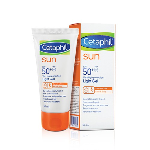 Cetaphil Sun SPF 50+ Light Gel (50ml) | Shopee Malaysia