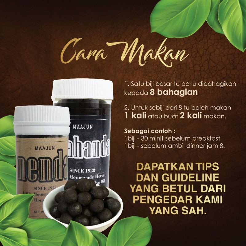 Buy Maajun Nenda 100 Homemade Maajun Ayahanda Jamu Nenda Jamu Ayahanda Jamu Ketat Naikkan Rahim Seetracker Malaysia