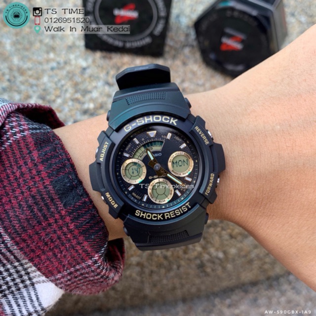 Casio G Shock Analog Digital Aw 591 And Aw 591gbx 1a9 Shopee Malaysia