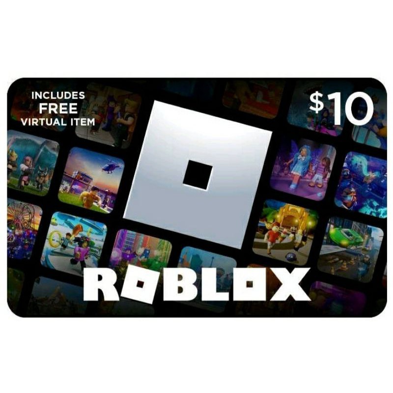 10 USD ROBLOX GIFT CARD (DIGITAL) Shopee Malaysia