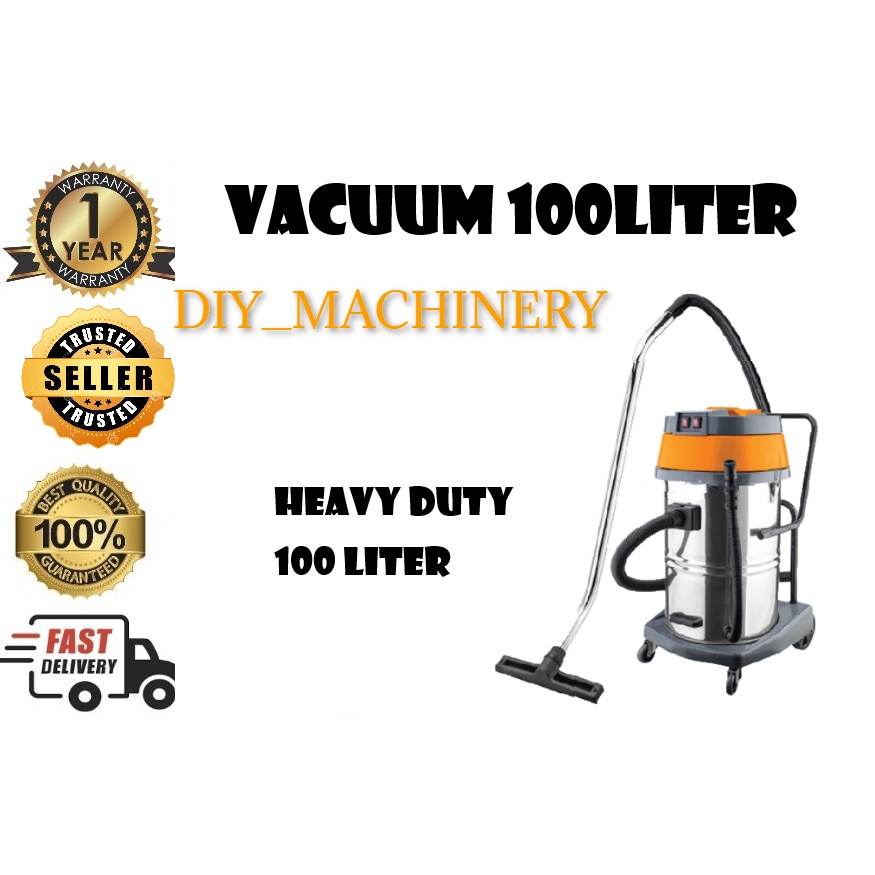 Eco Power Heavy Duty Wet & Dry Vacuum Cleaner 100 Liter | Shopee Malaysia