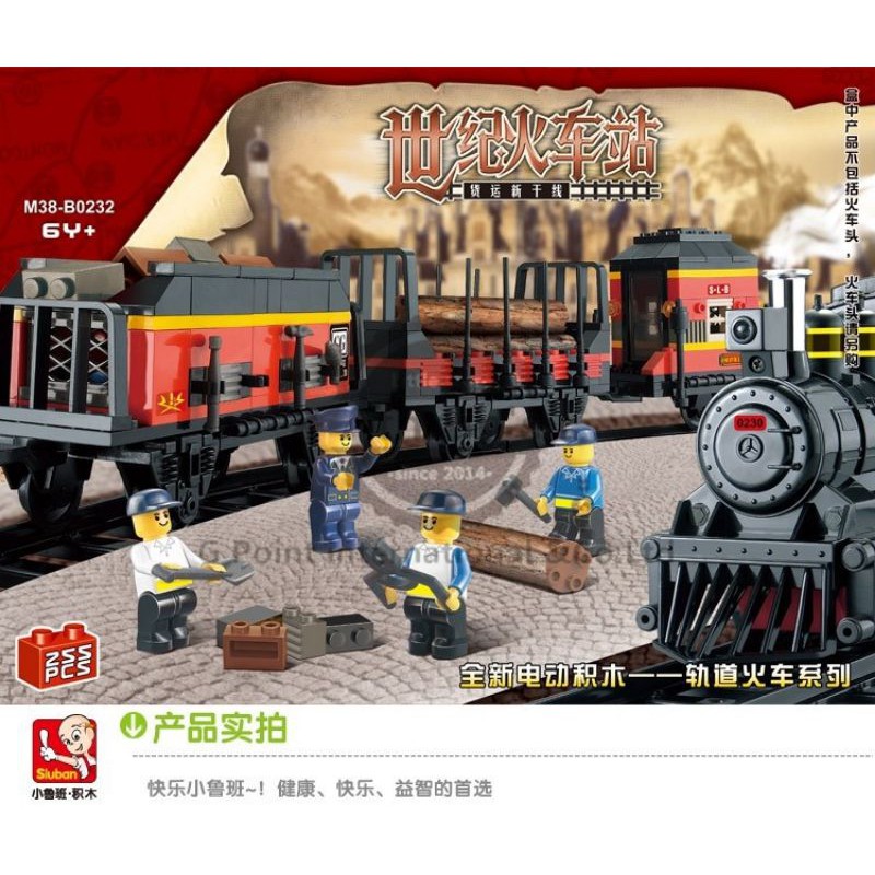 Sluban Train set 255pcs M38-B0232