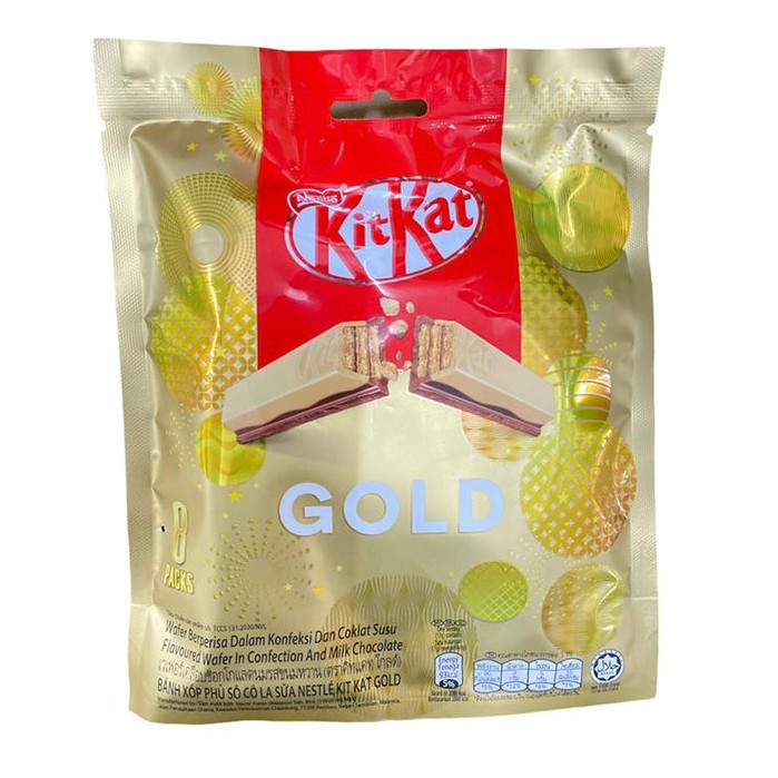 Nestle KITKAT GOLD Limited Edition (17G X 8 PACKS) | Shopee Malaysia