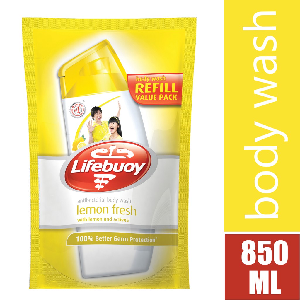 LIFEBUOY Lemon Fresh Bodywash Refill 850ML Shopee Malaysia
