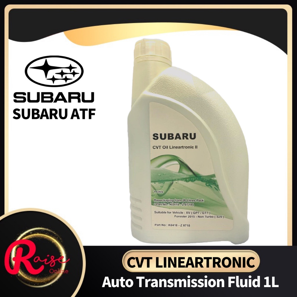 Subaru ATF CVT 1L Subaru XV GP7 GT7 Forester SJ5 Lineartronic Auto Transmission Fluid