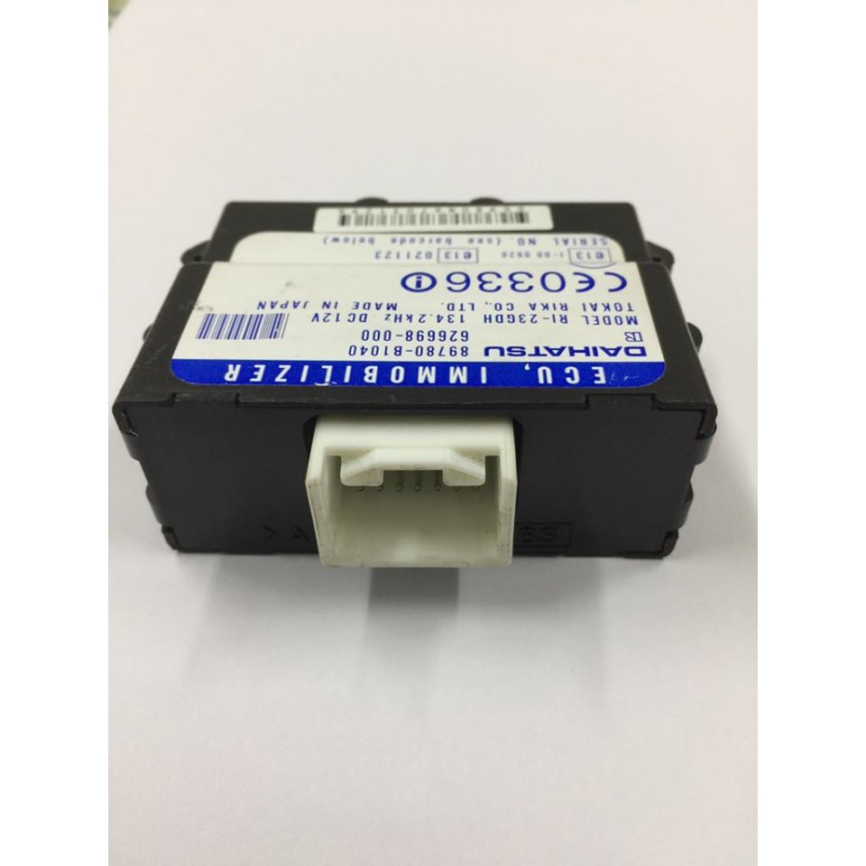 Perodua Myvi Ecu Immobilizer And Fuel Injection Box Shopee Malaysia