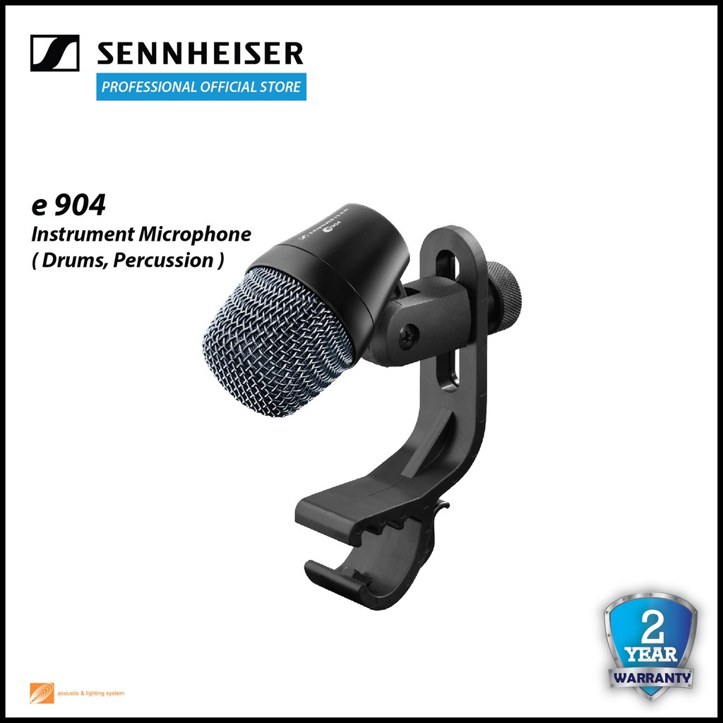 Sennheiser E 904 Instrument Microphone ( Drums & Percussion ) Shopee