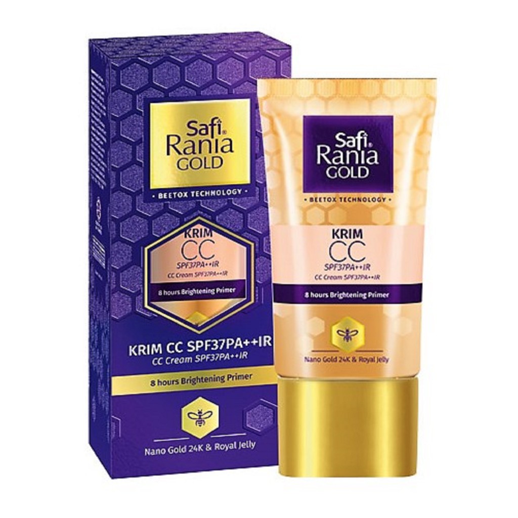 NEW!SAFI RANIA GOLD CC Cream SPF37PA++IR with Nano Gold ...