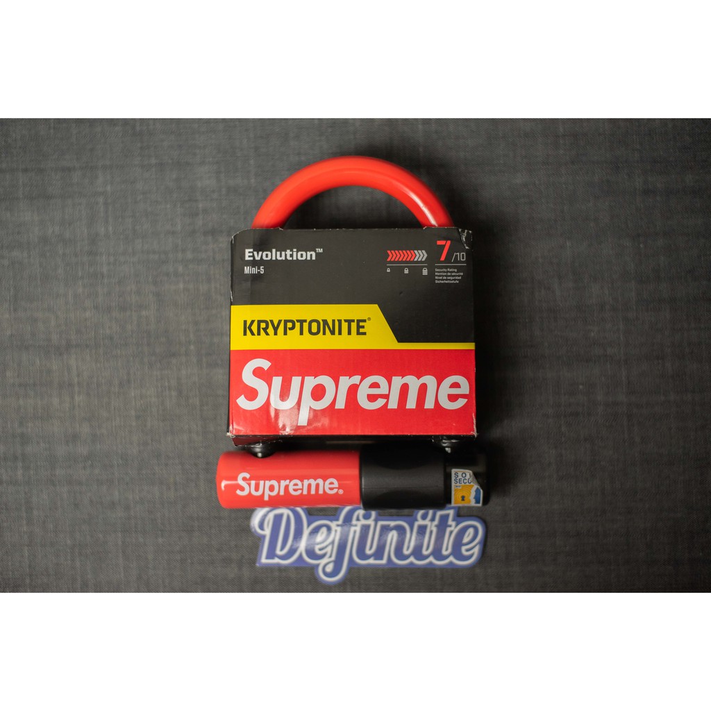 supreme bike lock