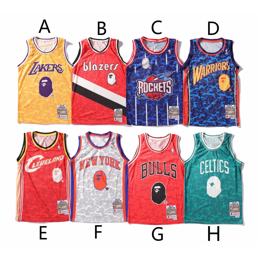 nba bape jersey