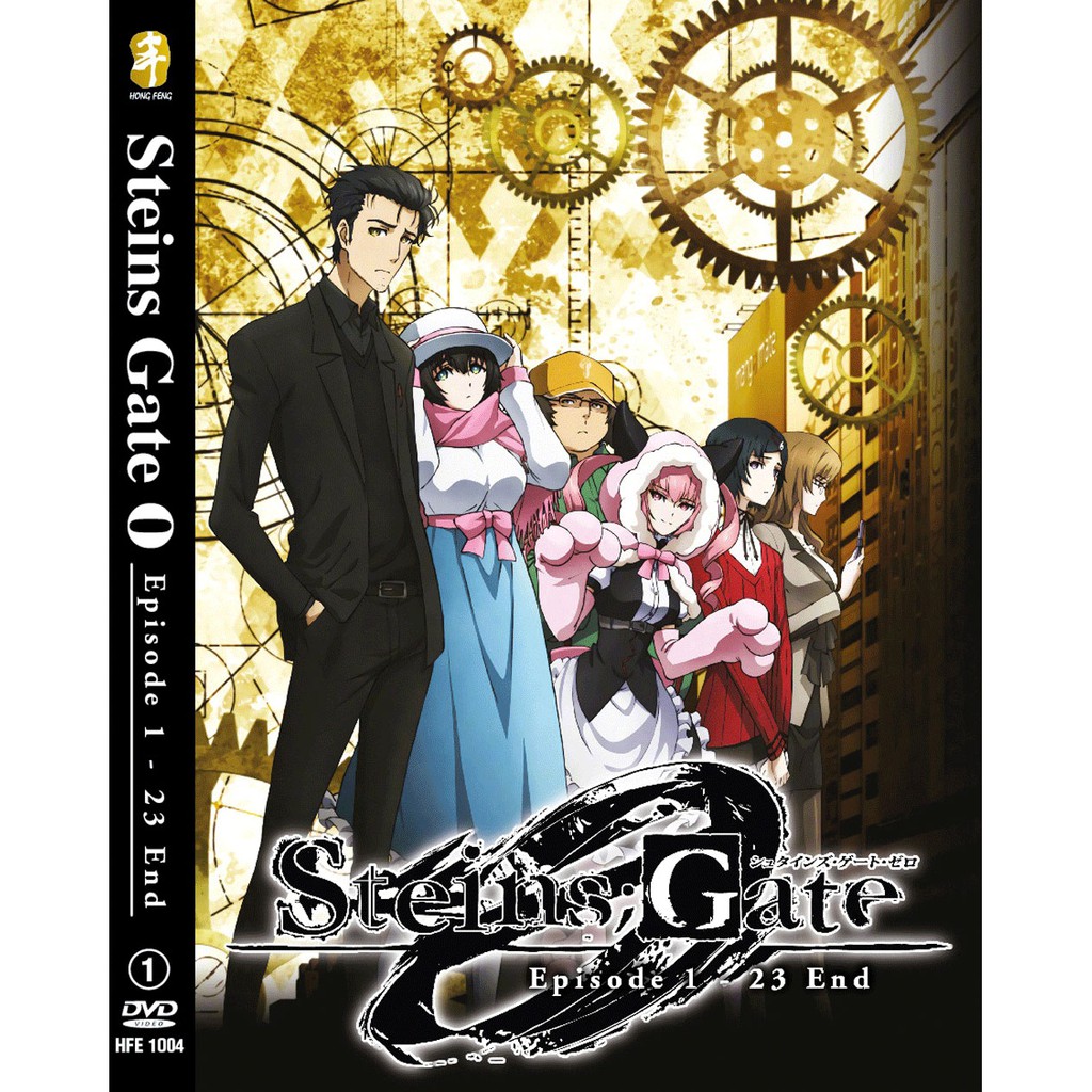 Dvd Anime Steins Gate O Complete Tv Series Vol 1 23 End Shopee Malaysia