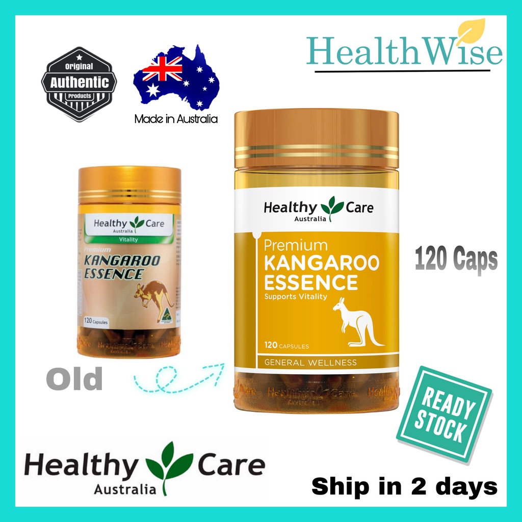 [AUSTRALIA] Healthy Care Kangaroo Essence 120 capsules vitality premium (Original & Authentic) men supplement