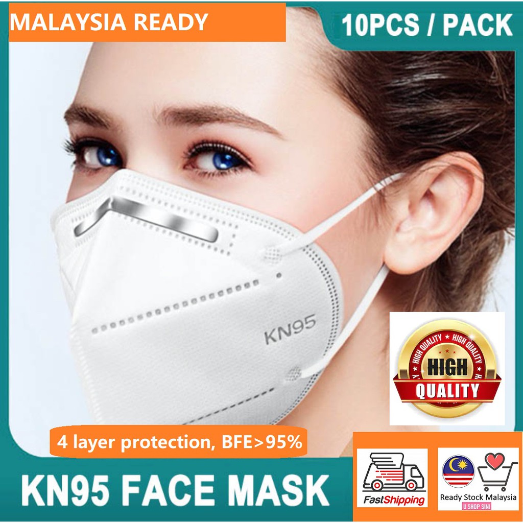 *1pcs* KN95 Topeng Individual Pack RPB PARTICULATE RESPIRATOR N95 MASK