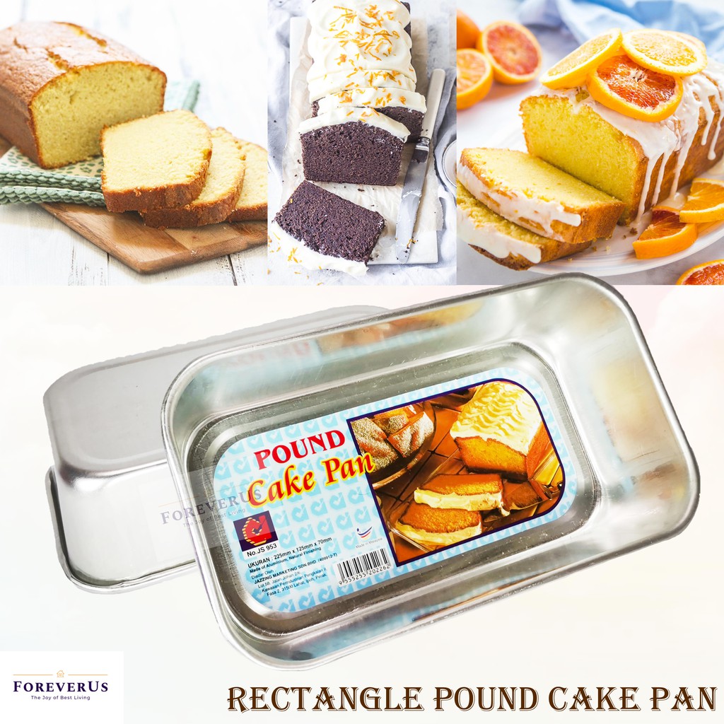 8.9" Aluminium Pound Cake Pan / Rectangle Loaf Cake Mould / Loaf Cake
