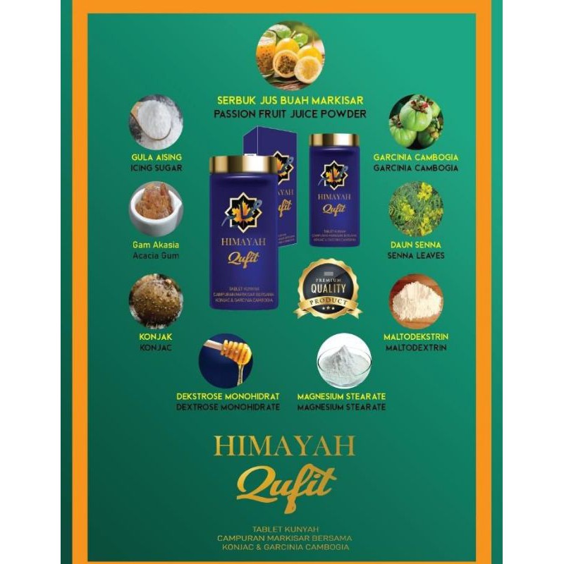 Himayah Qufit Turunkan berat Badan Membuang Toksik Anti Aging dan 