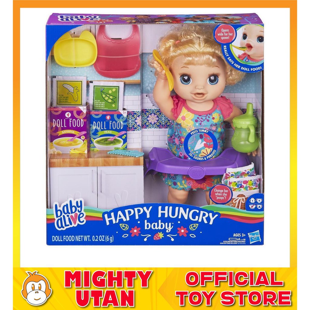 hungry baby toy