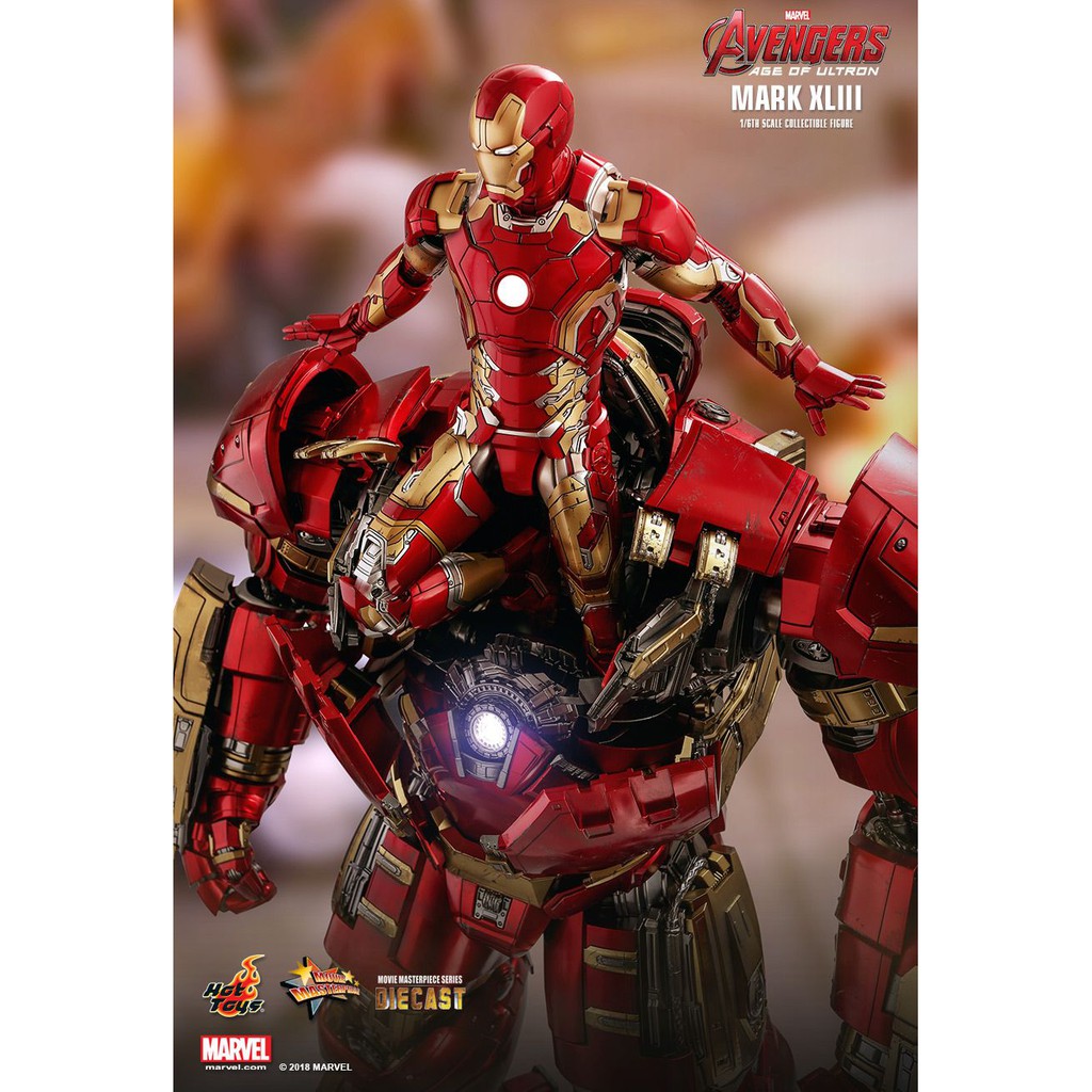 Hot Toys Avenger Age Of Ultron Iron Man Mark 43 1 6th Scale Reissue Version Shopee Malaysia