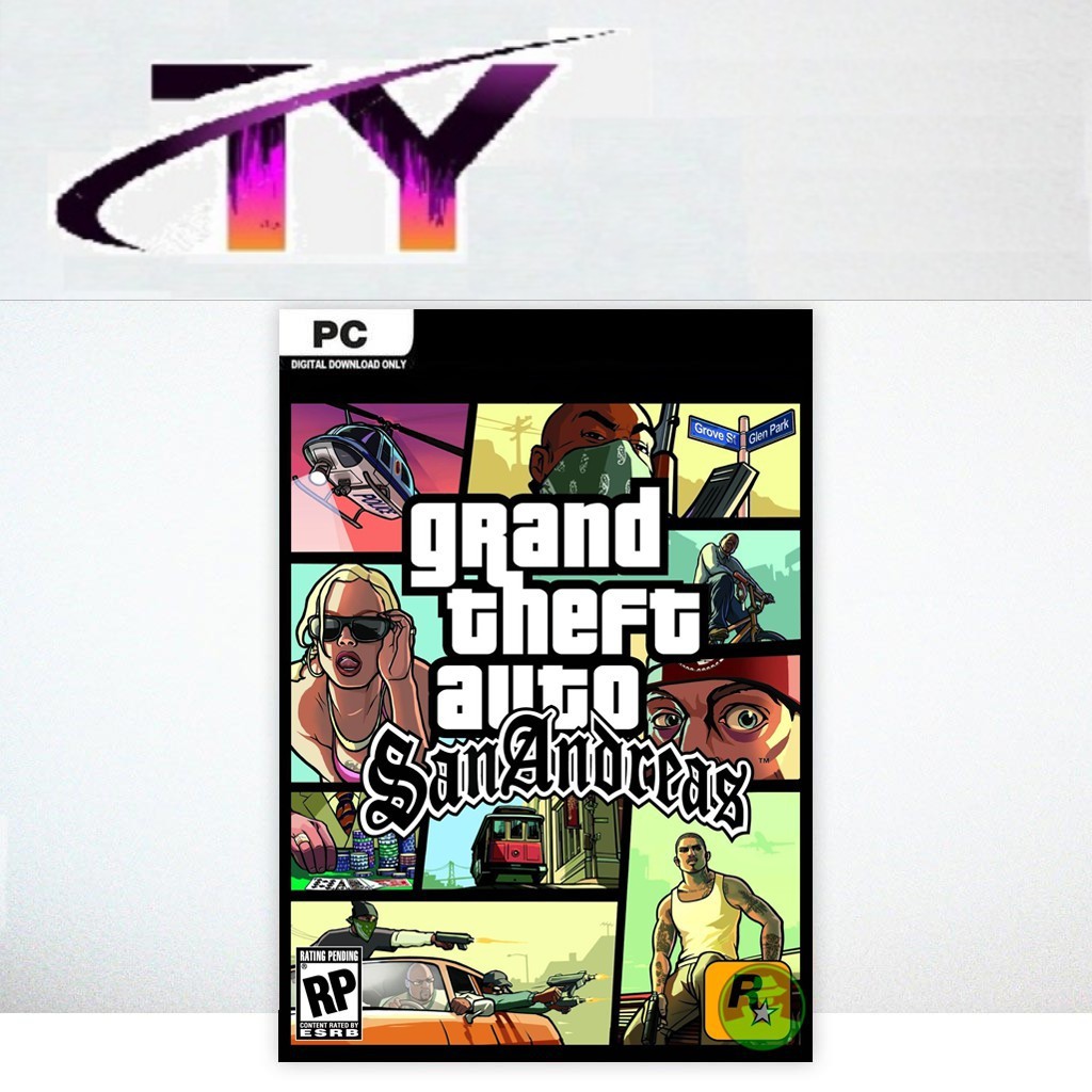 GTA Grand Theft Auto San Andreas + Remastered Mod [Digital Download