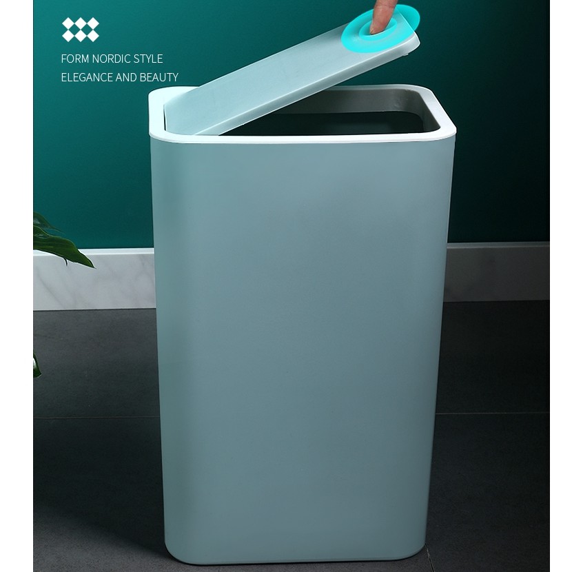 trash bin color