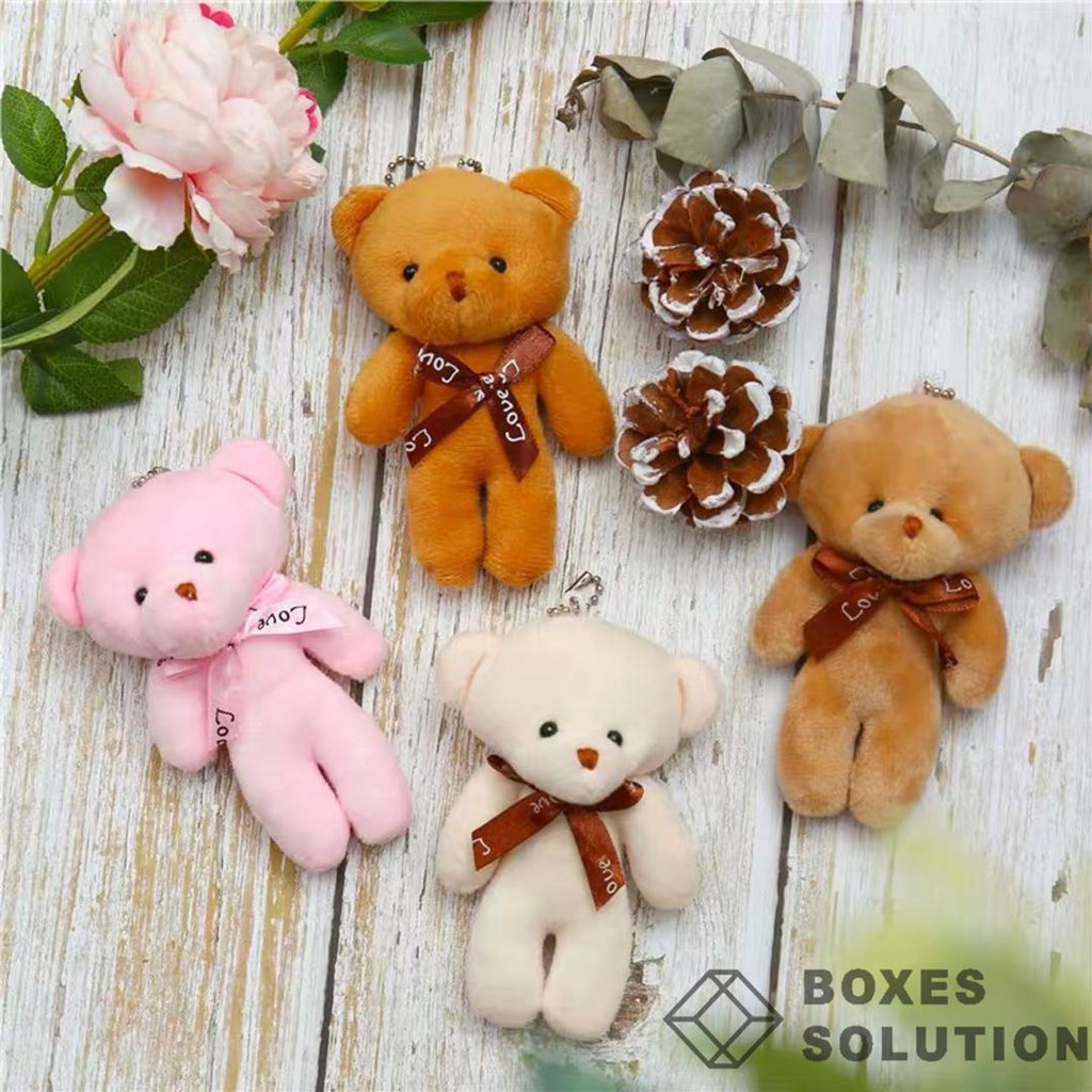 AVAILABLE NOW IN IPOH!! Cutie Teddy Bear Mini Toy Mini Bear Small Size Bear Doll Bouquet Gift Surprise Gift Toy
