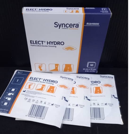 SMITH & NEPHEW SYNCERA ELECT HYDRO HYDROCOLLOID BORDER DRESSING 10CM X 10CM Shopee Malaysia