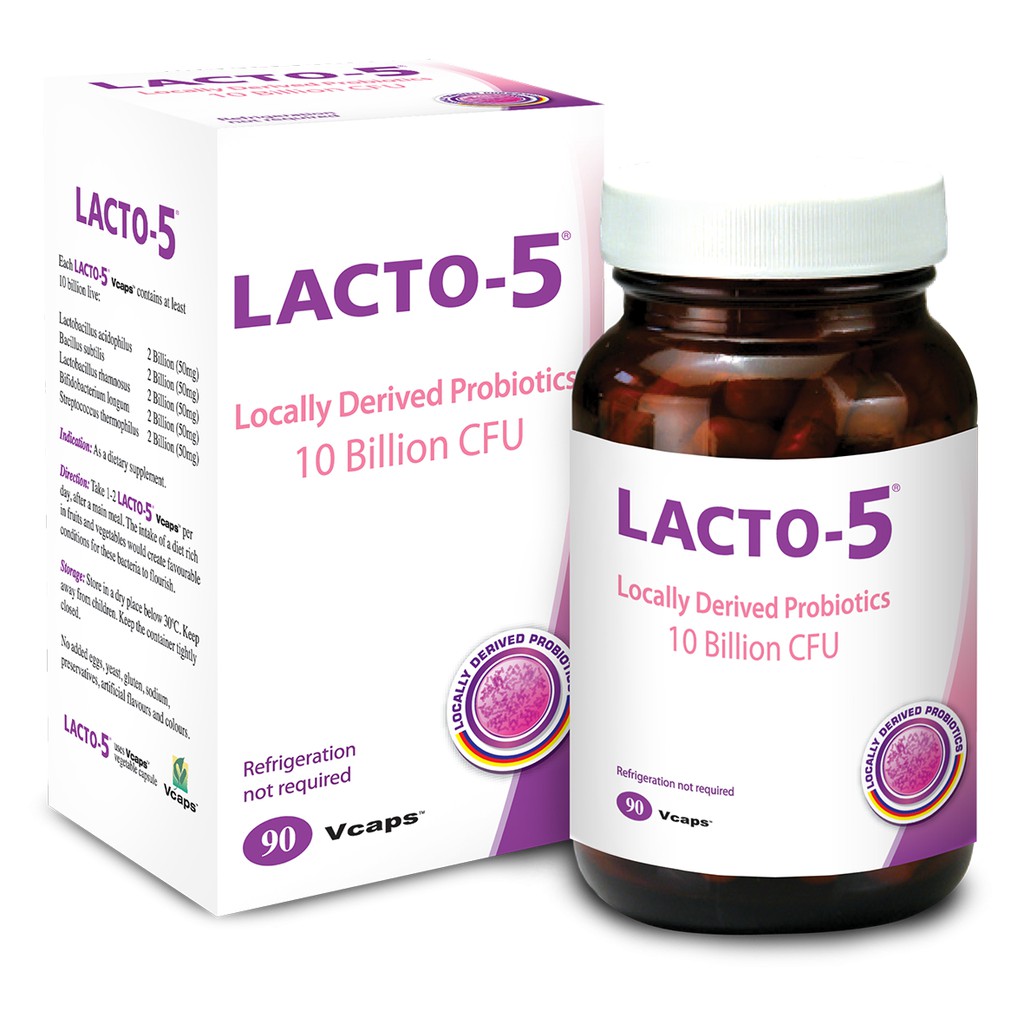 Lacto Locally Derived Probiotics Billion CFU Shopee Malaysia