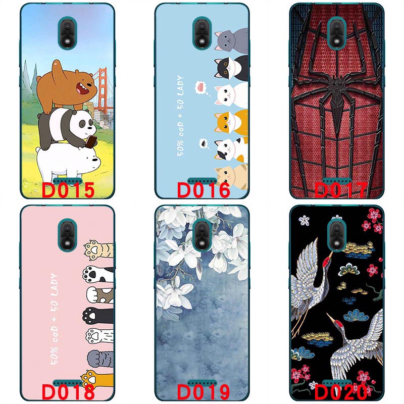 Pluche pop rammelaar betrouwbaarheid Soft silicone painted print case soft TPU Back cover handphone case For Wiko  Jerry 3 Protective shell | Shopee Malaysia