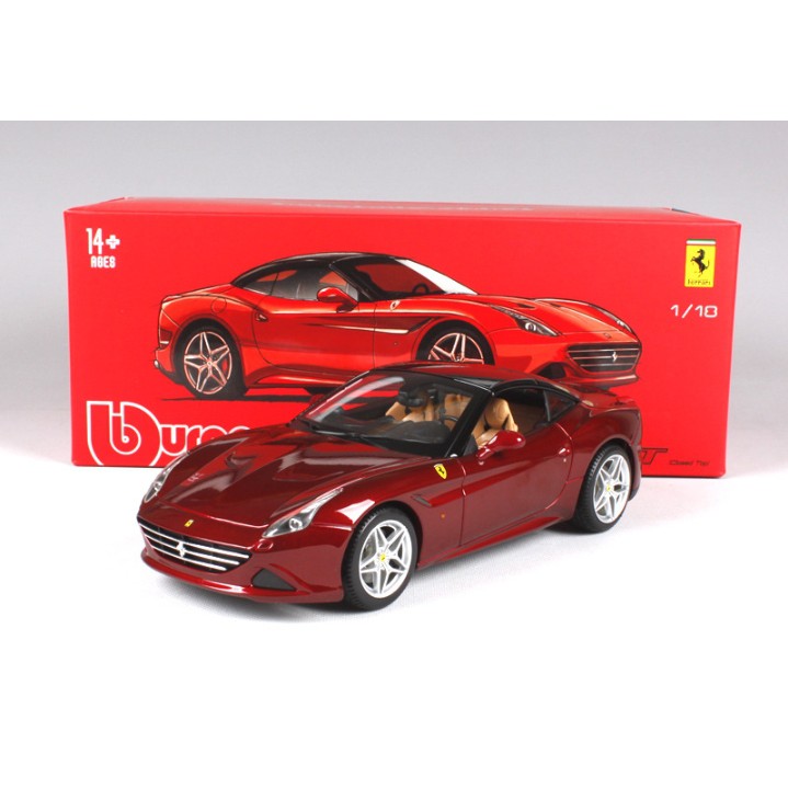 BBURAGO Burago 1:18 Ferrari California T Signature Series (Wine Red) Die Cast Car Models