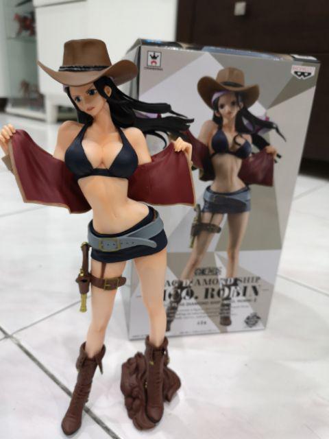 Banpresto One Piece Flag Diamond Ship Nico Robin Shopee Malaysia