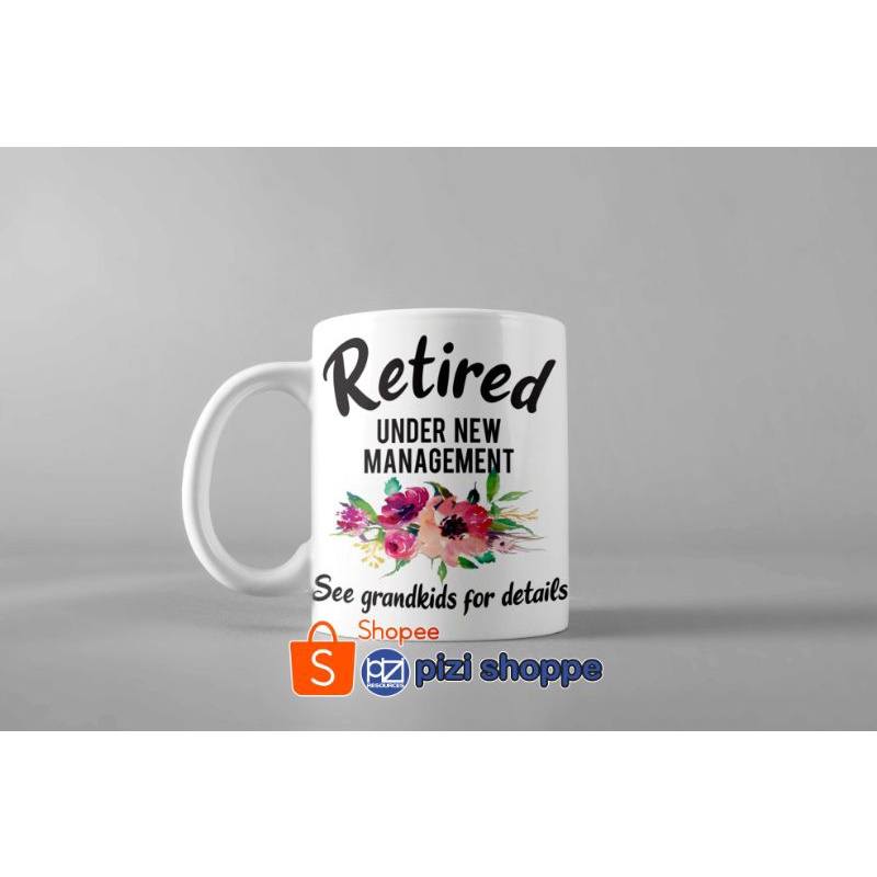 Funny and Fun Retirement Mug Pencen Bersara V2