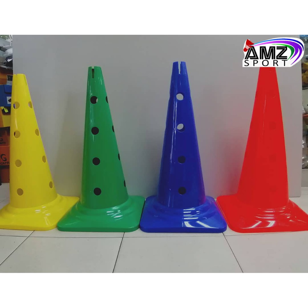 Skittle Cone/ Sport Cone/ Stick Tube 20" (53CM) with HOLES and MULTIPLE