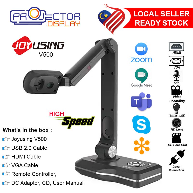 Original joyusing visualizer v500 | visualiser v500 | document camera ...